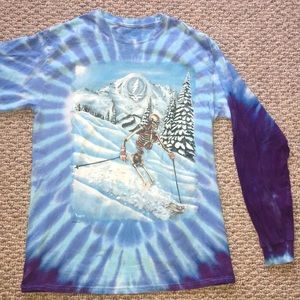 Grateful Dead Long-sleeve tie dye shirt